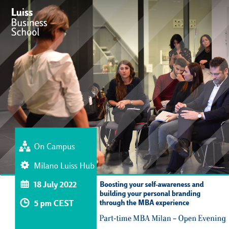 Part-time MBA Milan – Open Evening