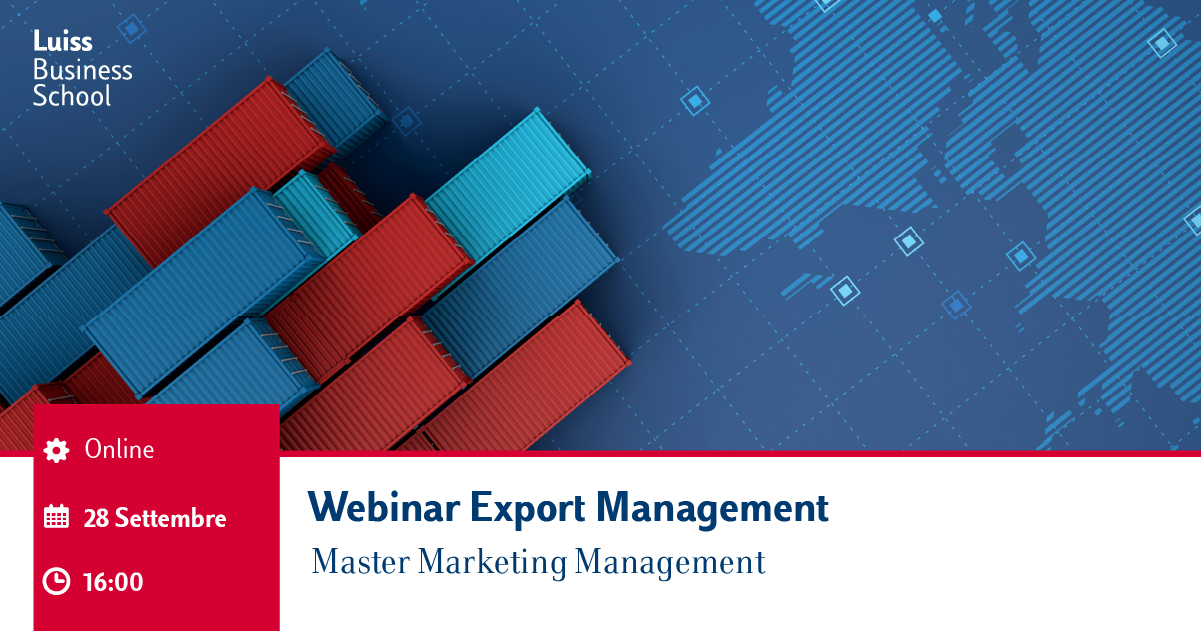 Export Management Webinar 28 Settembre 2023