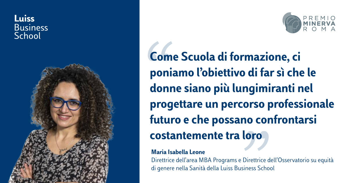 Maria Isabella Leone: “Le nuove sfide manageriali si vincono con i role  model e l'equità di coppia”