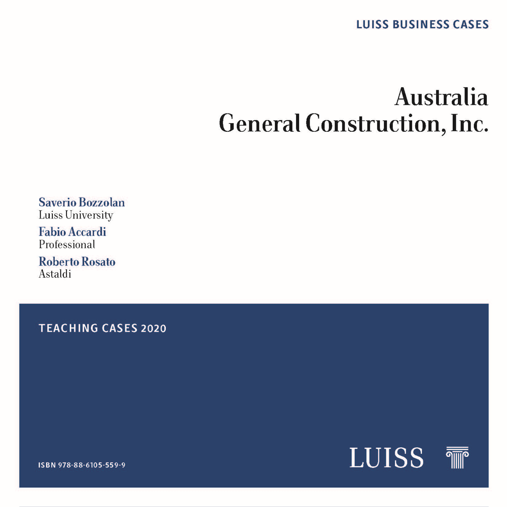 Australia General Construction, Inc.