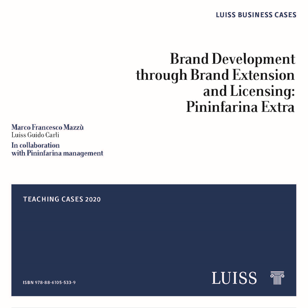 Brand Development through Brand Extension and Licensing: Pininfarina Extra