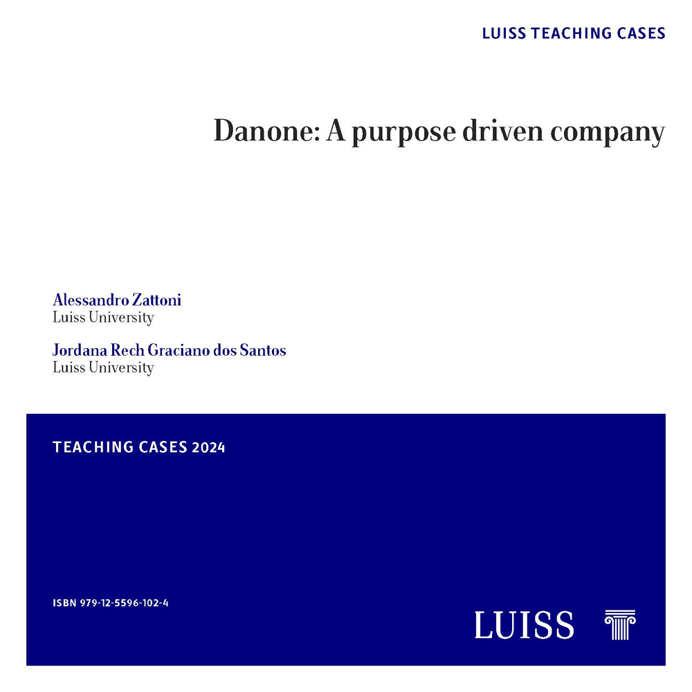 Danone: A purpose driven company