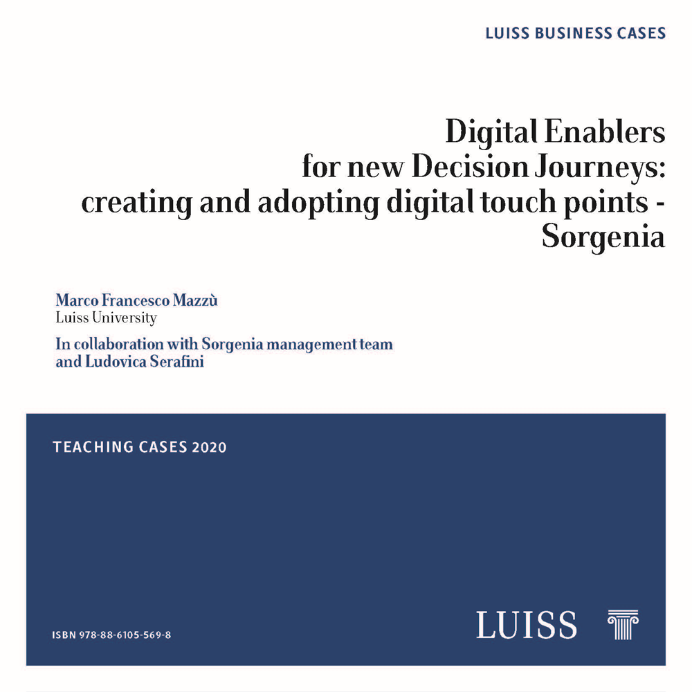 Digital Enablers for new Decision Journeys: creating and adopting digital touch points - Sorgenia