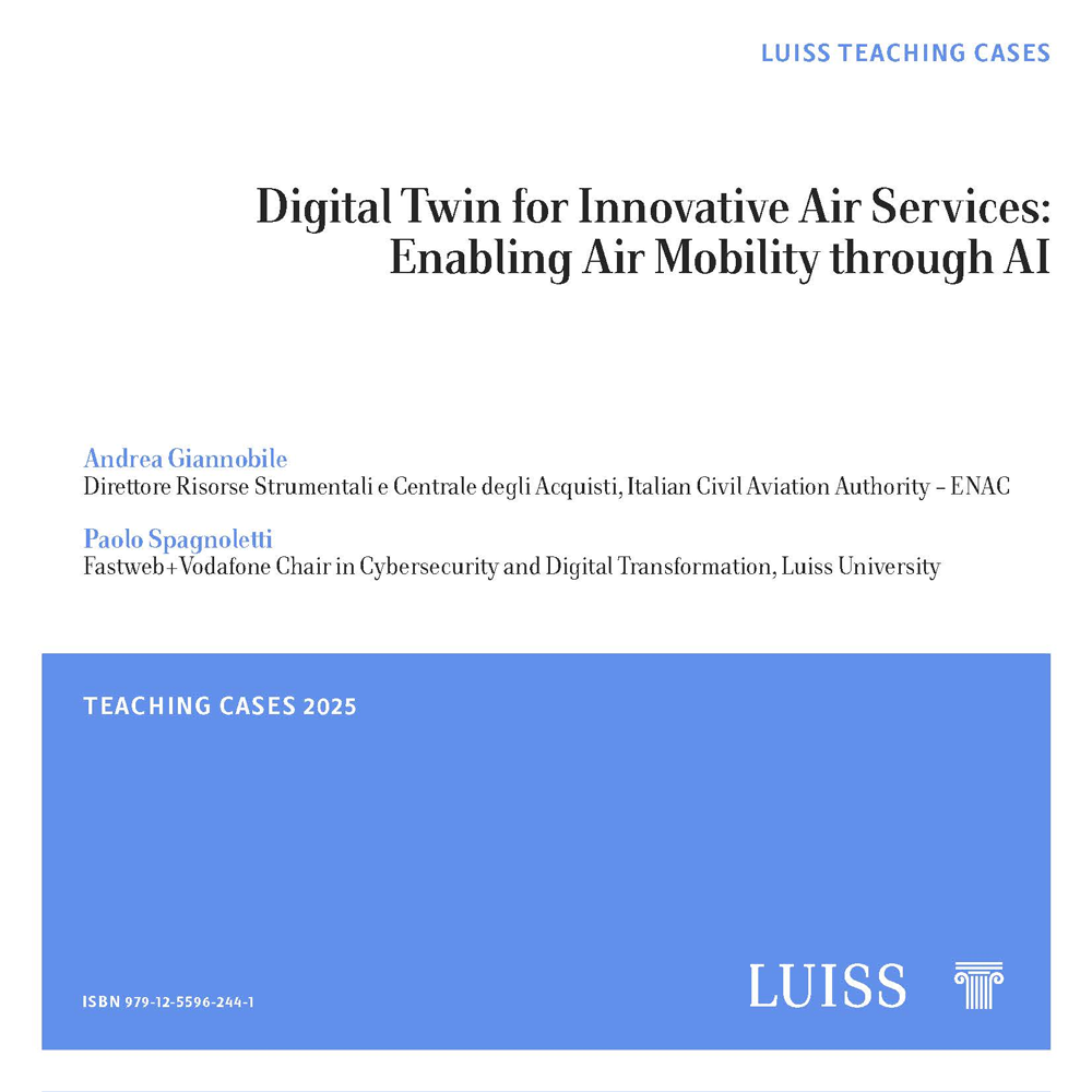 Digital Twin for Innovative Air Services:
Enabling Air Mobility through AI