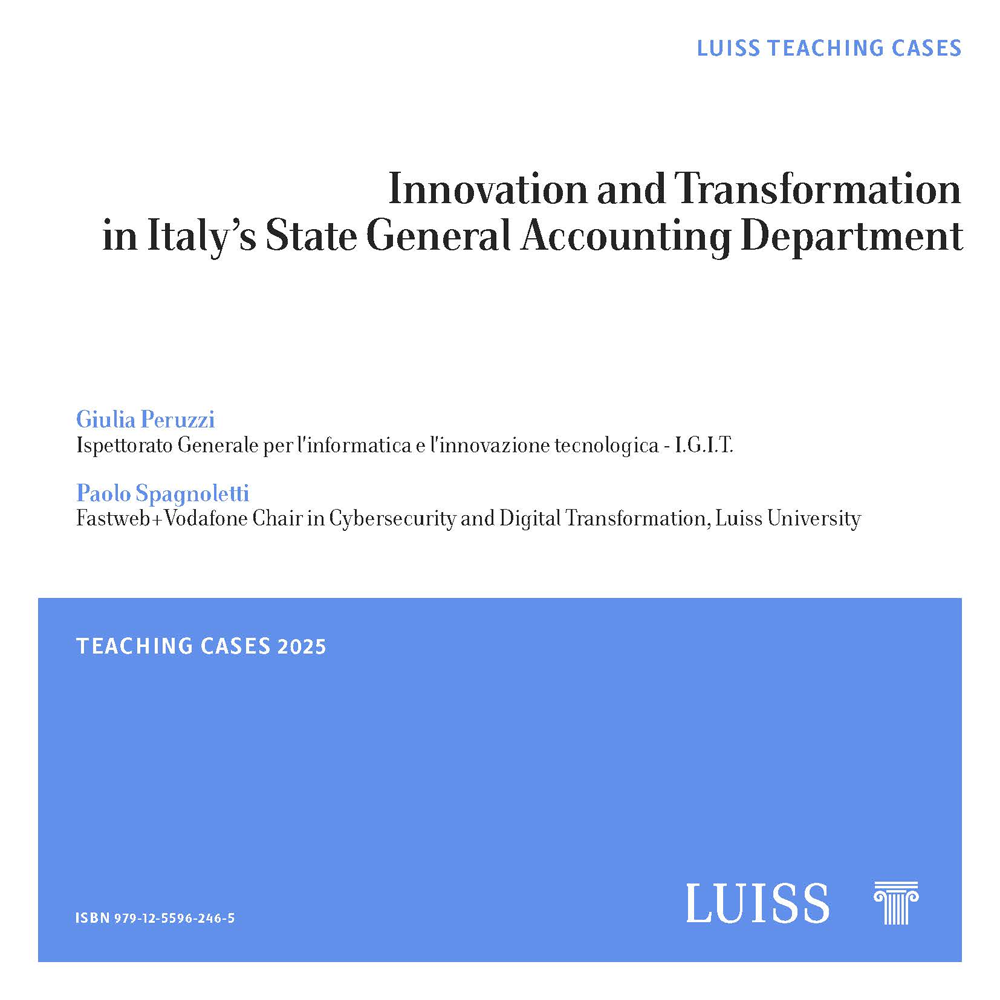 Innovation and Transformation
in Italy’s State General Accounting Department