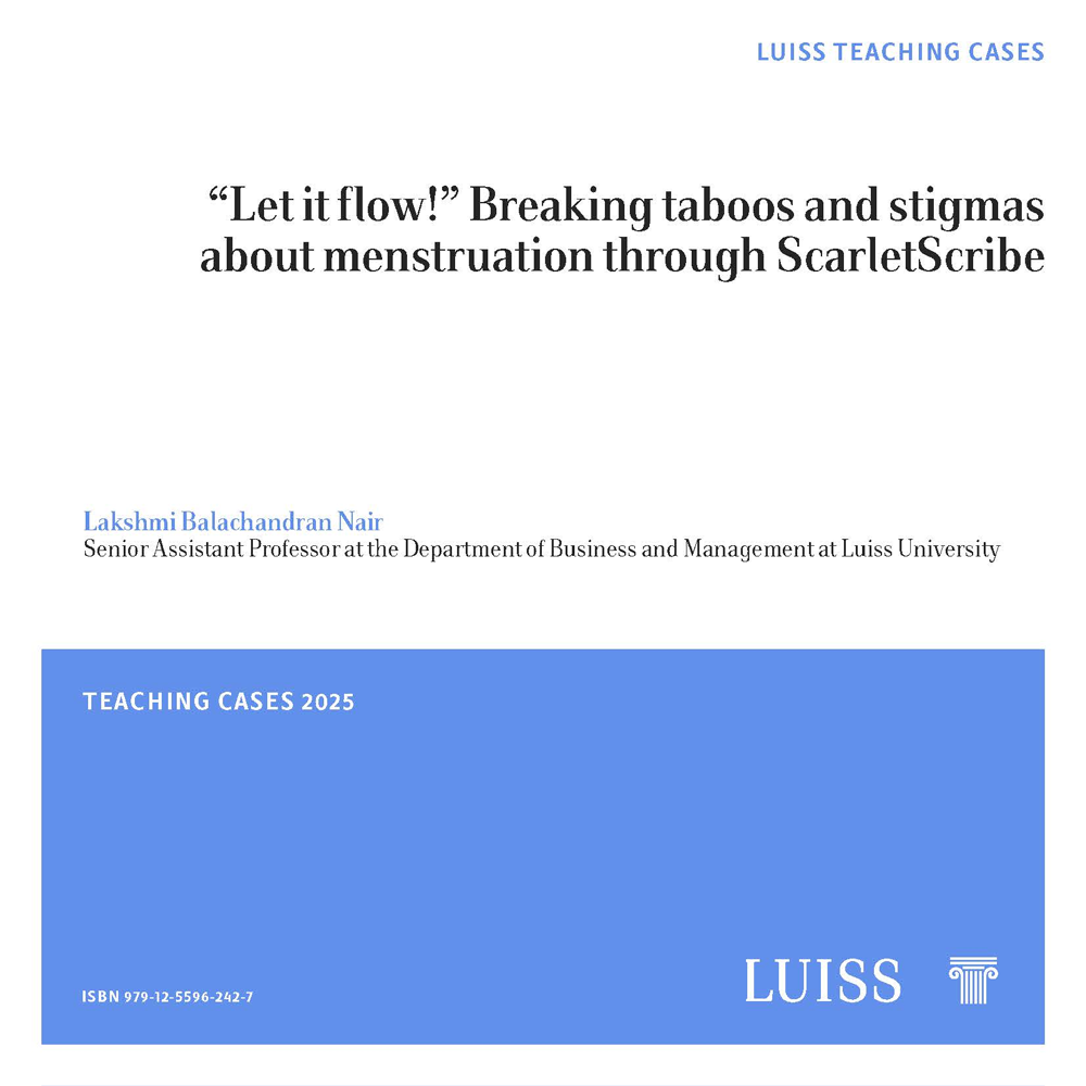 “Let it flow!” Breaking taboos and stigmas
about menstruation through ScarletScribe