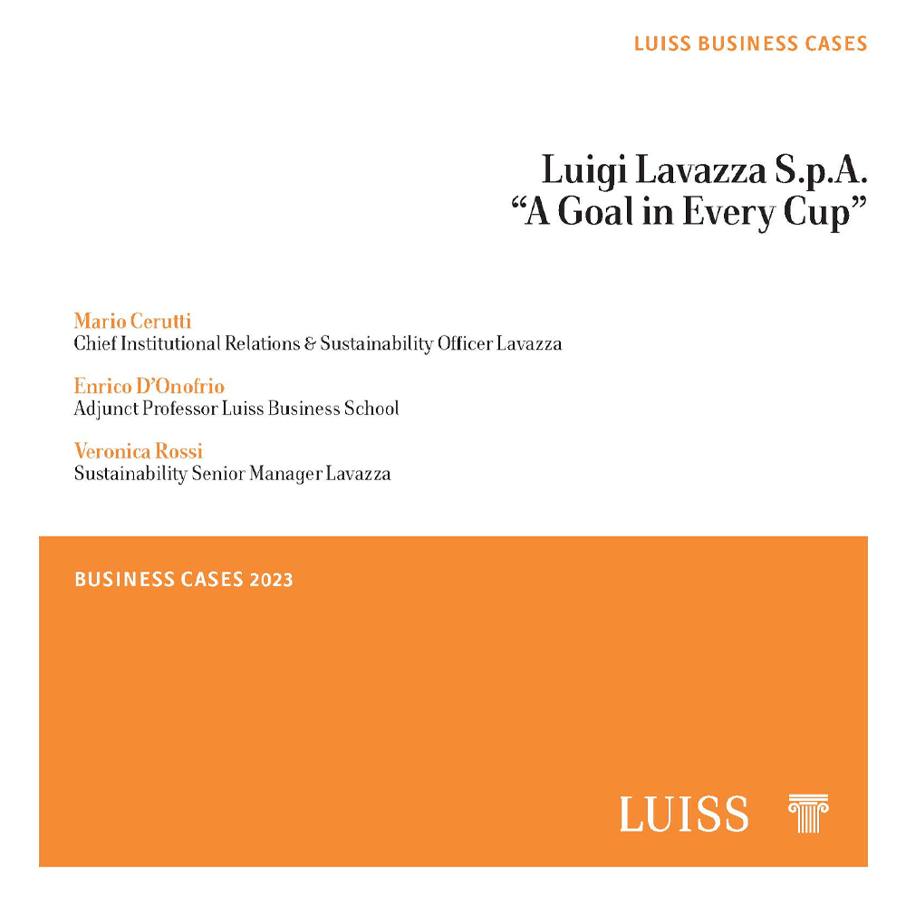 Luigi Lavazza S.p.A. “A Goal in Every Cup”