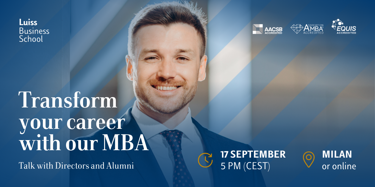 Transform your career with our MBA