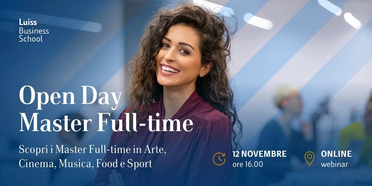 Open Day Master Full-time