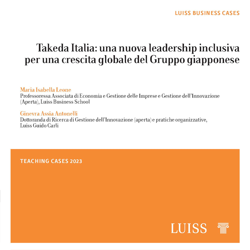 Takeda Italia: una nuova leadership inclusiva per una crescita globale del Gruppo giapponese