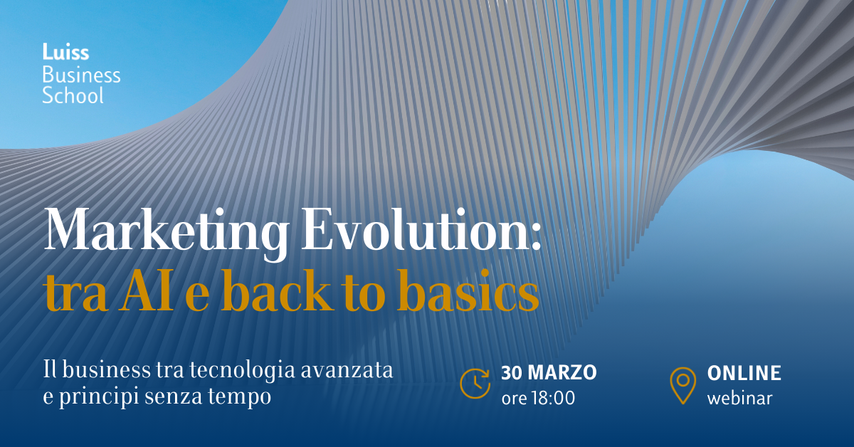 Marketing Evolution: tra AI e back to basics