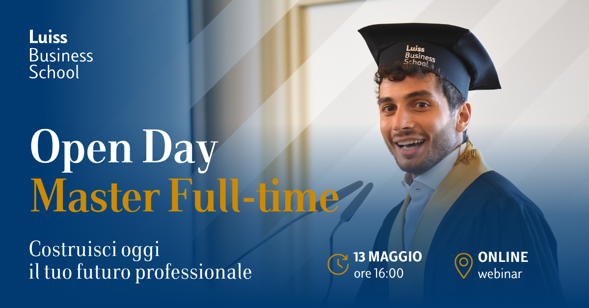 Open Day Master Full-time