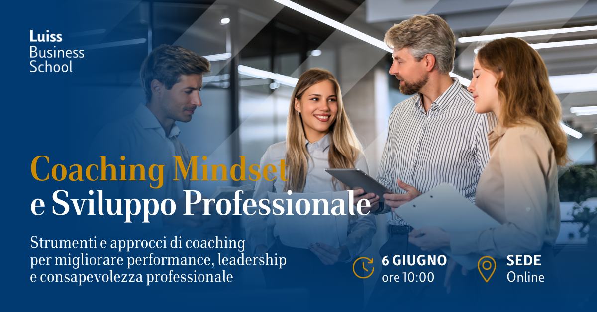 Open Lesson Coaching Mindset e Sviluppo Professionale