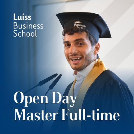Open Day Master Full-time: Costruisci oggi il tuo futuro professionale