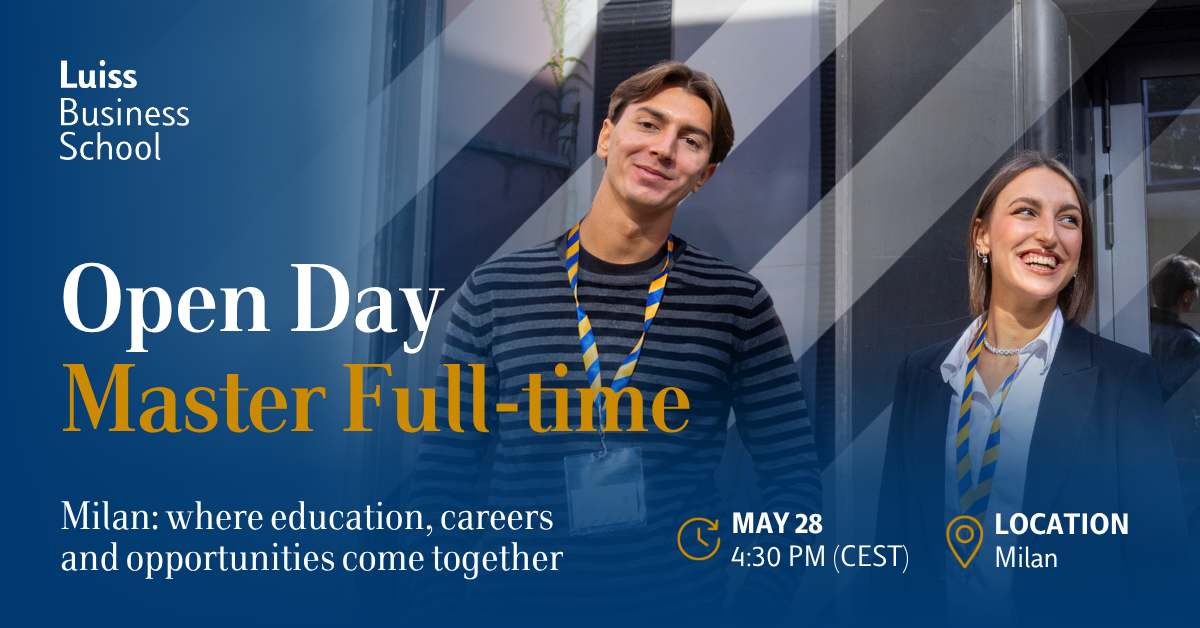 Open Day Full-time Master Milan