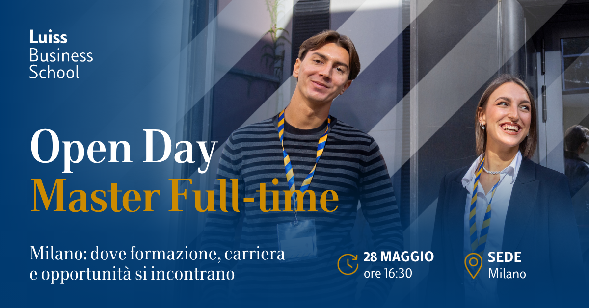 Open Day Master Full-time Milano